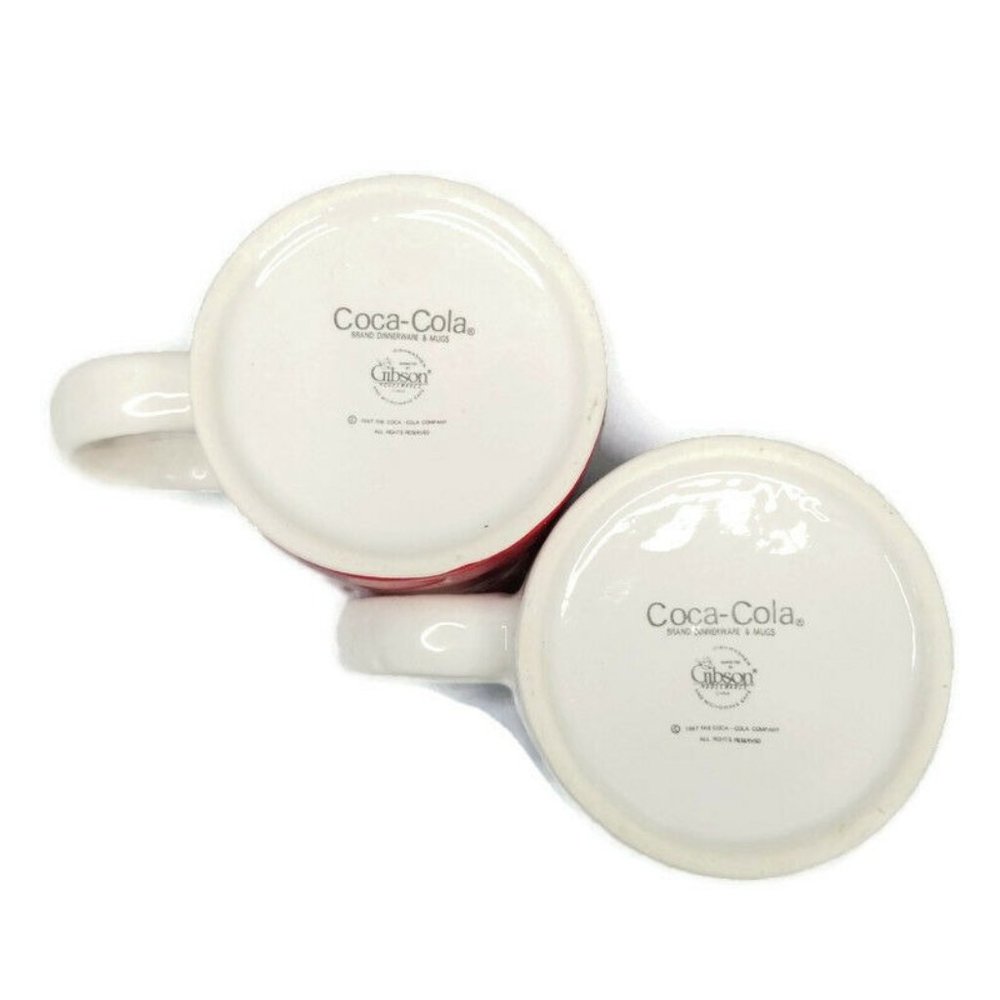 Gibson Coca Cola Collectible Coffee Cups Mugs - Picture 11 of 12